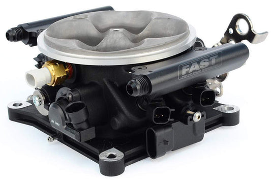 FAST FAST304152 1000Cfm Throttle Body 4150 Style Injectors RaiLS Tps Iat Iac