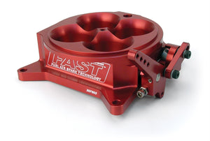 FAST FAST307603 1375Cfm High Flow 4150 Type 4Bbl Throttle Body Red Inc Tps & Iac