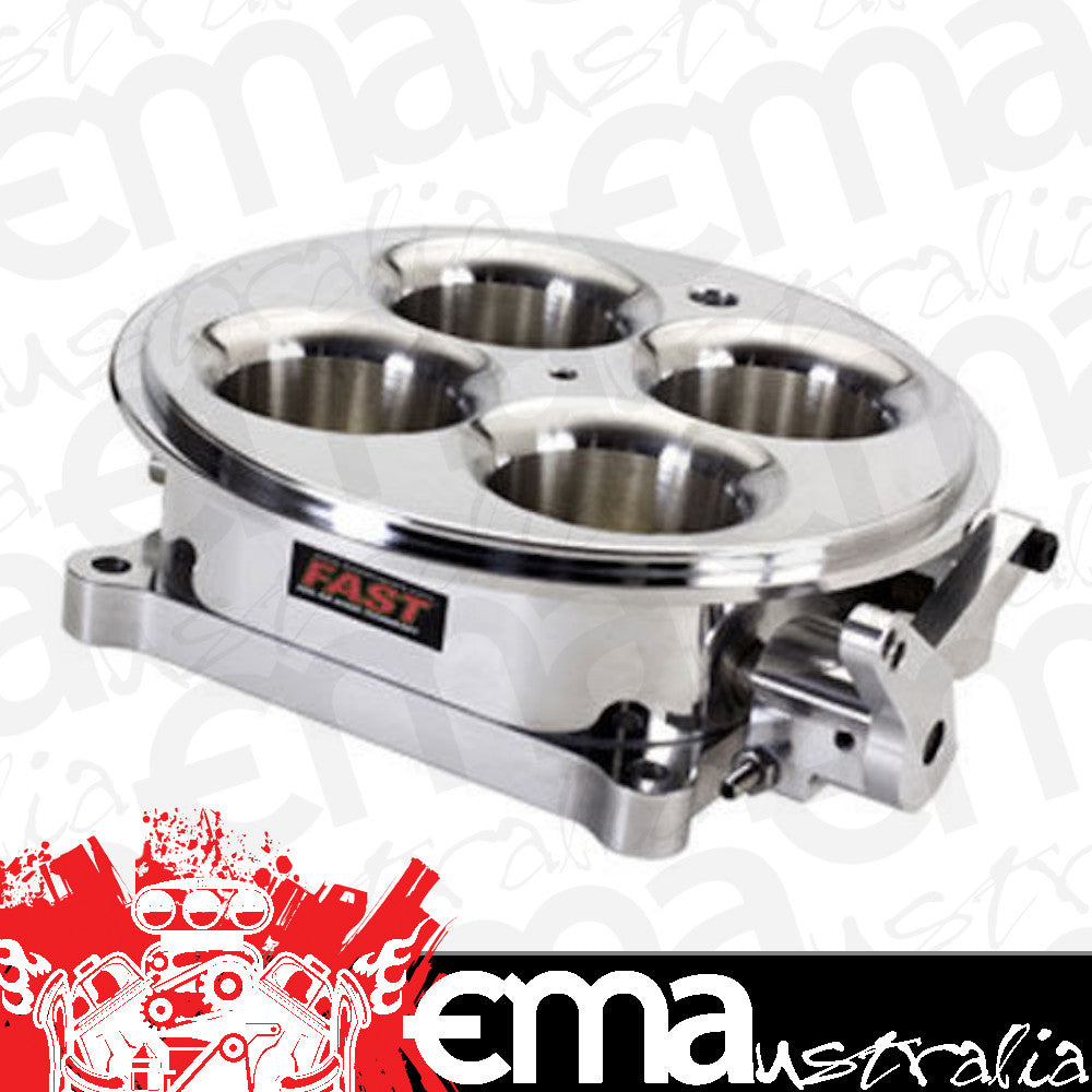 FAST FAST307603P 1375Cfm High Flow 4150 Type 4Bbl Throttle Body Inc Tps Polished