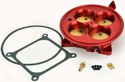 FAST FAST307604 2000Cfm High Flow 4500 Type 4Bbl Throttle Body Inc Tps Red