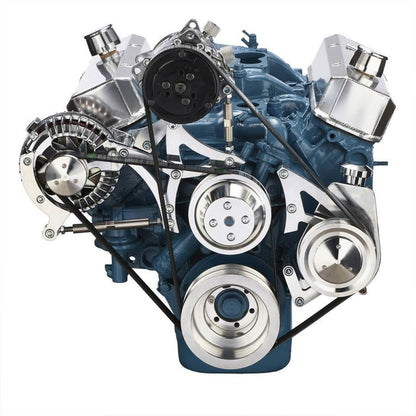 CVF 360-SERPENTINE-AC Small Block Chrysler Serpentine Conversion Air Conditioning and Power Steering