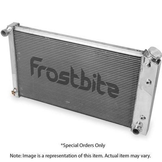 Frostbite Performance Cooling FBR-FB102 Radiator Aluminum 4-Row Polished Downflow Chevy Each