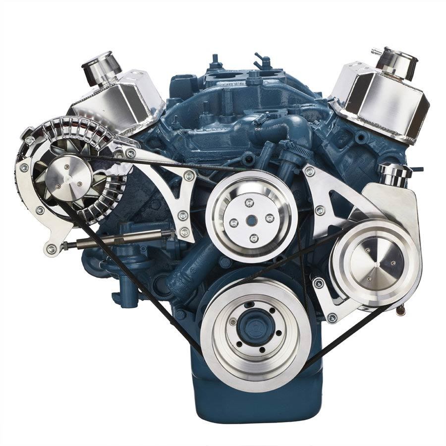 CVF 360-SERPENTINE-PS Small Block Chrysler Serpentine Conversion Power Steering