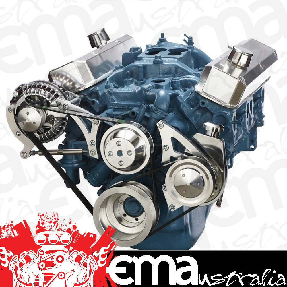CVF 360-SERPENTINE-PS Small Block Chrysler Serpentine Conversion Power Steering