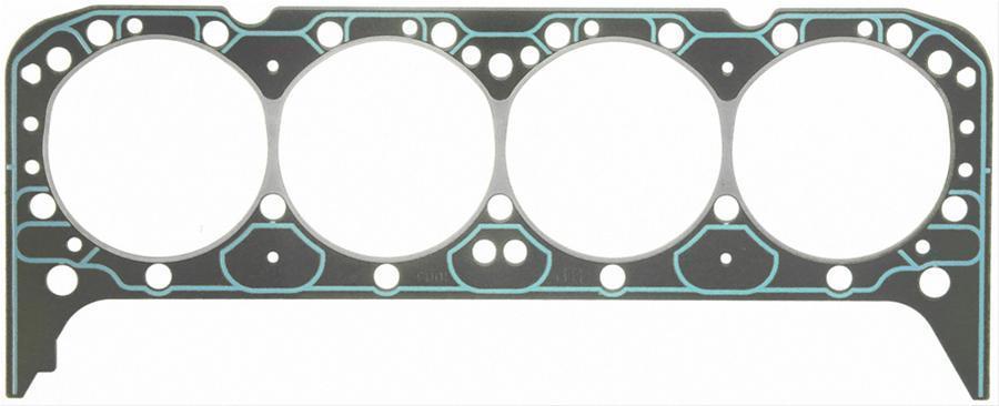 Chev small block Gen I 262-400 C.I.D. with alloy heads SB Copper O-Ring Head Gasket 4.166" Bore.039" (each) Fel-Pro Gaskets FE1010