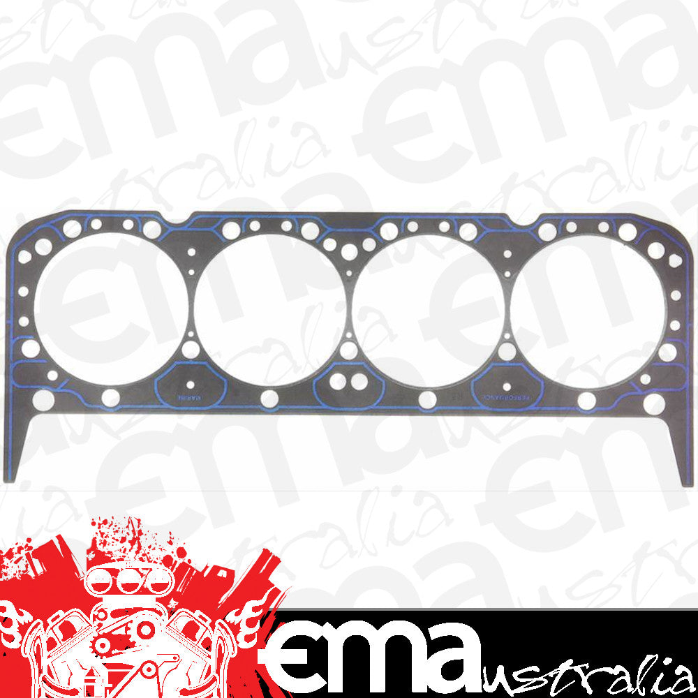 Fel-Pro Gaskets FE1014 Steel O-Ring Head Gasket Suit Small Block Chevy 262-400, 4.200