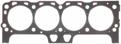 Fel-Pro Gaskets FE1018 Steel Pre-Flattened O-Ring Head Gasket Suit BB Ford 429-460 4.500" Bore .041" Compressed Thickness No Steam Holes