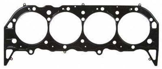 Fel-Pro Gaskets FE1071 Permatorque MLS Head Gasket Suit BB Chev, 4.380" Bore, .041" Compressed Thickness, One Coolant Hole Per End