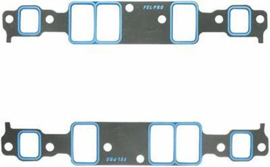 Fel-Pro Gaskets FE1202 Printoseal Intake Manifold Gasket Set Suit Chev V6 229 & 262 No Exhaust Crossover 1.28" X 2.10"..060"
