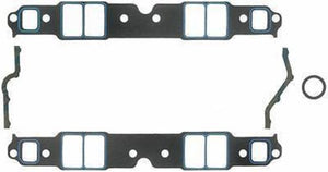 Chev Small Block Gen I 262-400 C.I.D 1955-'95 Printoseal Intake Gaskets SB 2.28" X 1.38" Port Fel-Pro Gaskets FE1207