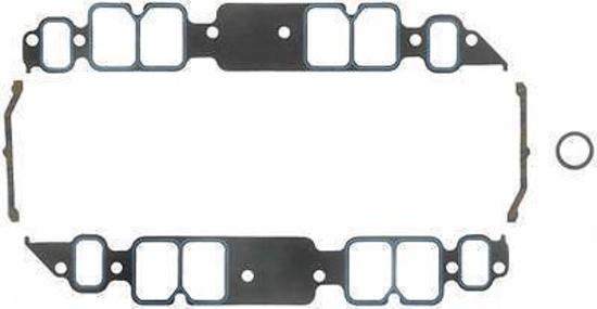 Chev Big Block Mark IV, Gen V, Gen VI Fits most aftermarket manifolds with rectangular ports that have upper bolts at intake ports. Also fits Brodix BB-1, 2, 2X, 3, and 4 series