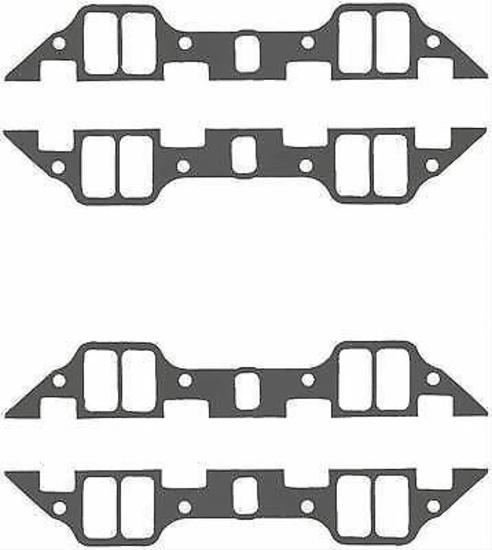 Suit Chrysler Mopar big block B/RB 361-440 C.I.D. V8 Intake Manifold Gasket Set 2.27" X 1.23".030" Fel-Pro Gaskets FE1216