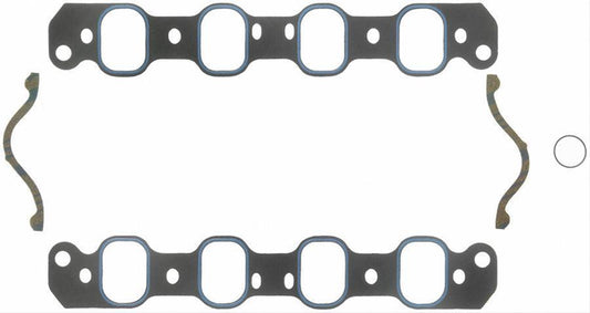 Fel-Pro Gaskets FE1228 Ford 351C 4V Intake Manifold Gasket Set 1.88" X 2.65" .060"