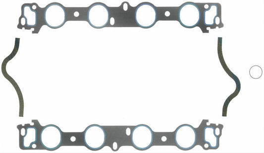 Fel-Pro Gaskets FE1230 Intake Manifold Gasket Set Ford BB 429-460 1.98" X 2.26" .060"