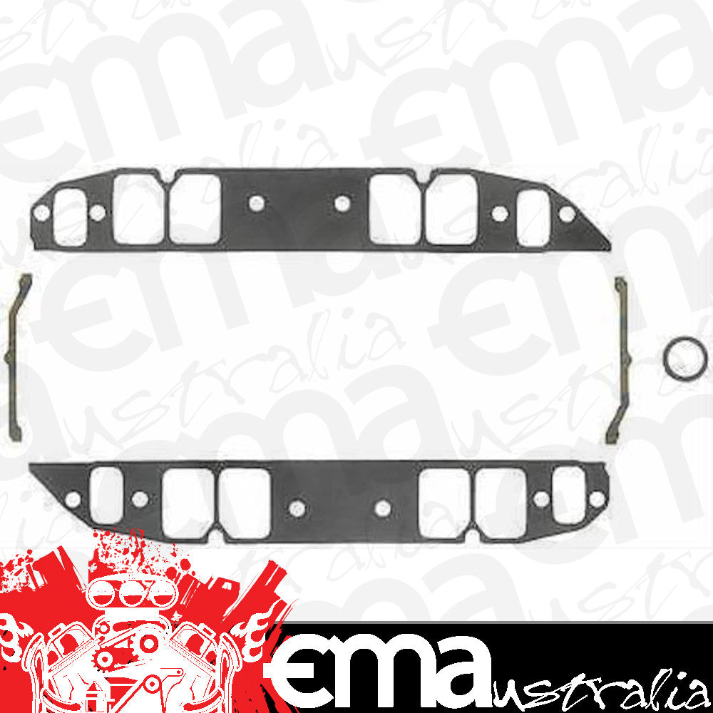 Fel-Pro Gaskets FE1239 Chev BB Composite Intake Manifold Gasket Set 1.82" X 2.54" .120"
