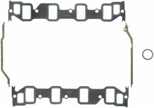 Fel-Pro Gaskets FE1246 Printoseal Intake Manifold Gasket Set Suit Ford FE 428 Cj & Scj 1.40" X 2.34" .060"