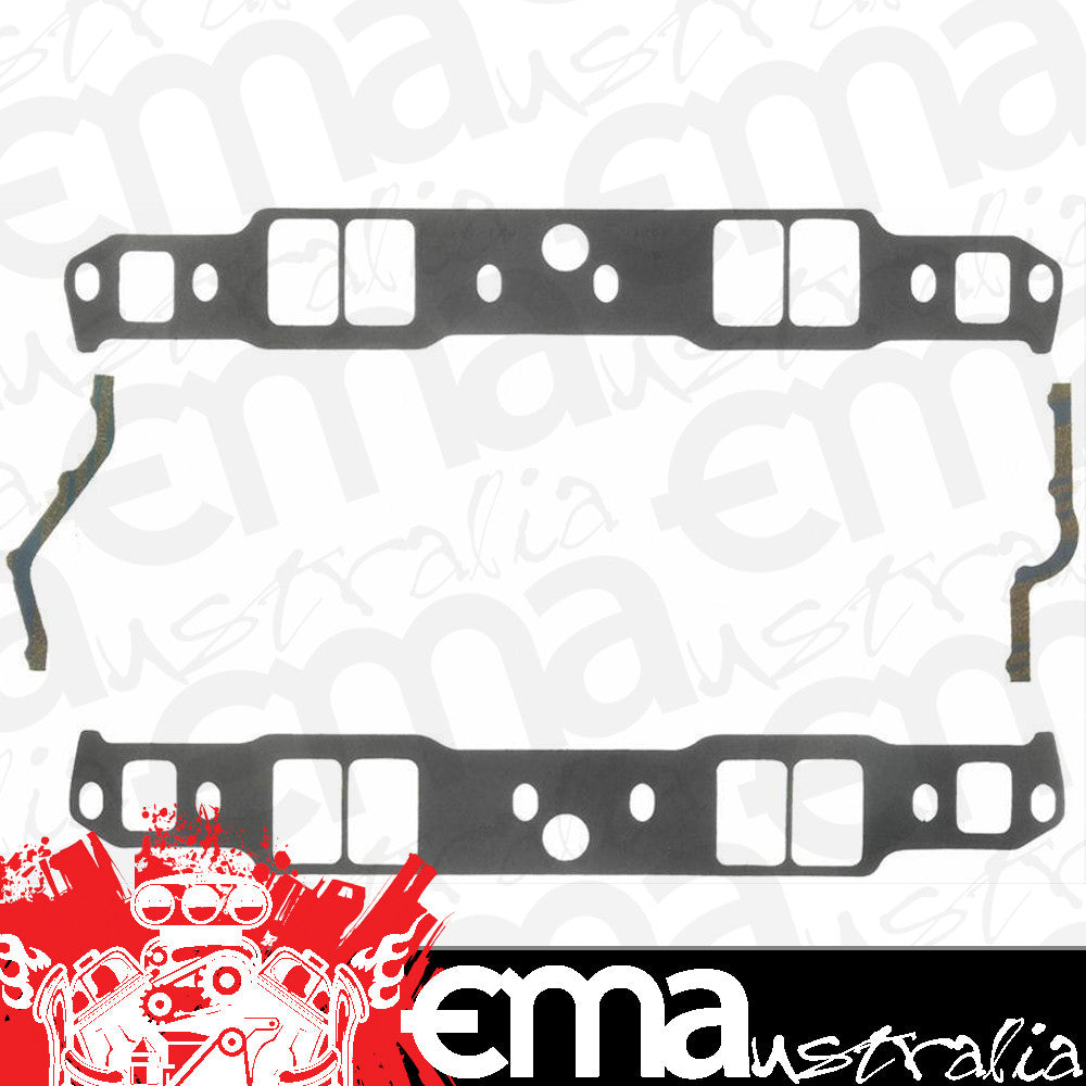 Fel-Pro Gaskets FE1263 Chev SB Intake Manifold Gasket Set 1.31" X 2.02" .060"