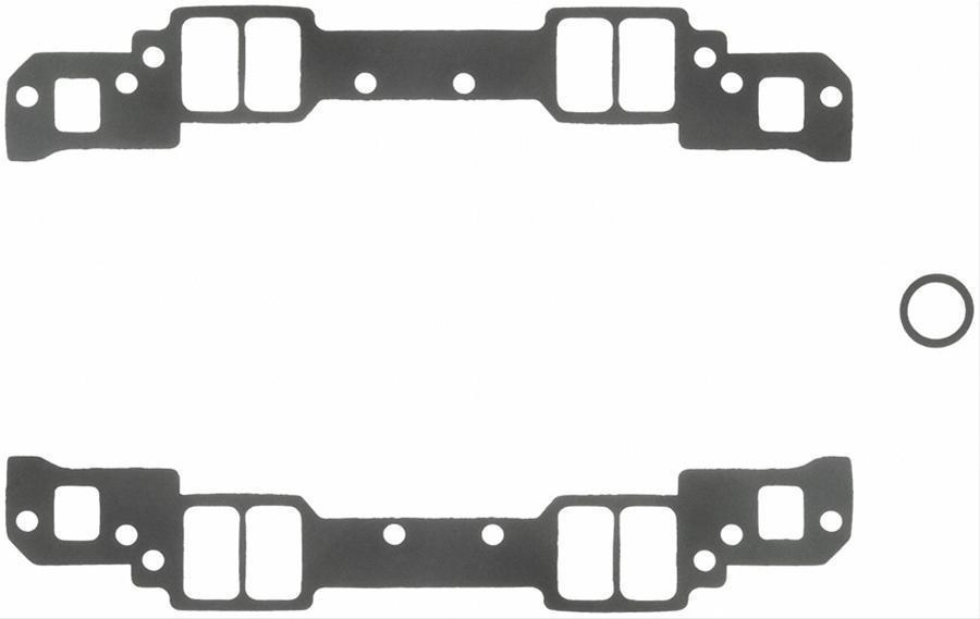 Fel-Pro Gaskets FE1283 Intake Manifold Gasket Set Chev SB 18Ç÷ Hi Port 1.25" X 2.15"