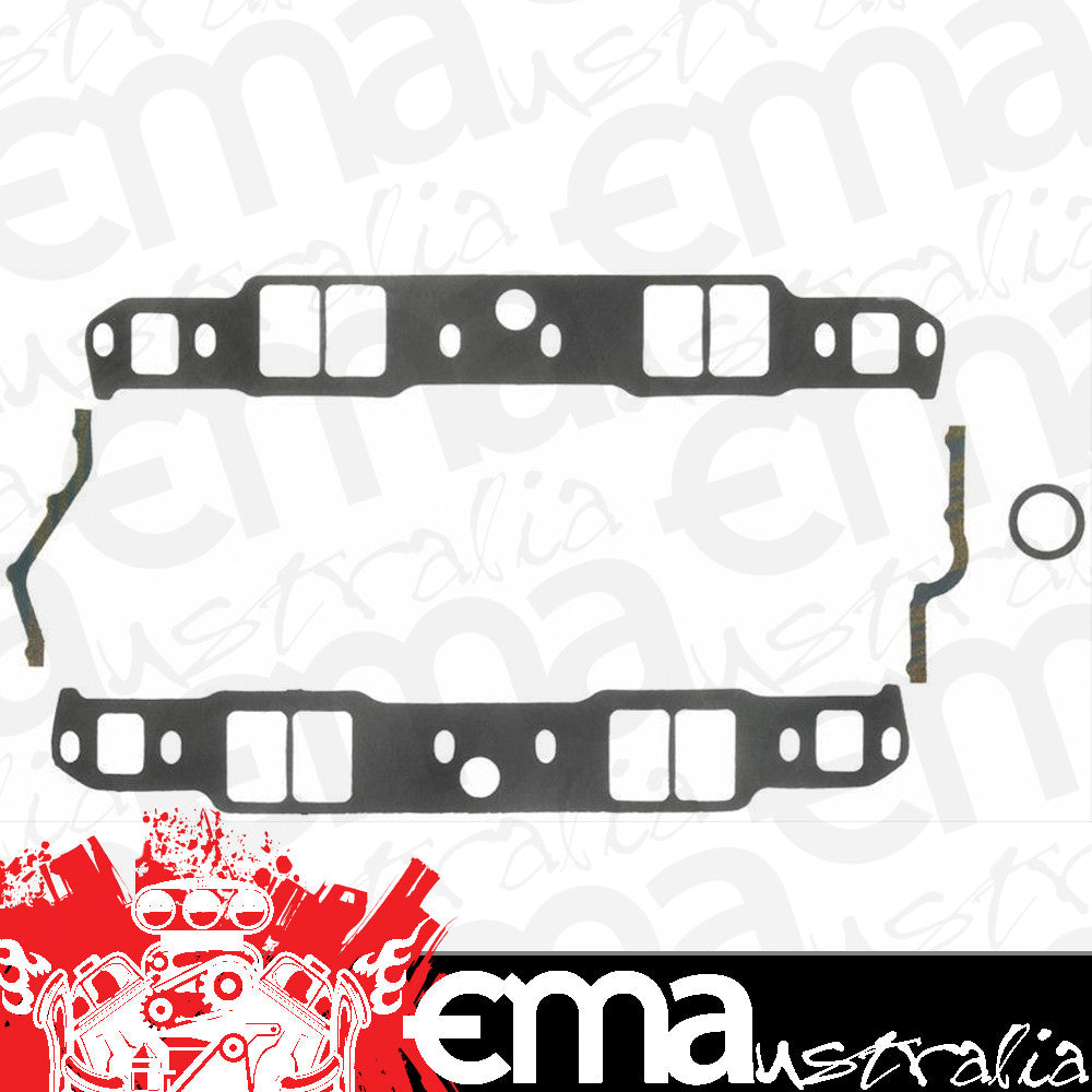 Fel-Pro Gaskets FE1286 Chev SB Composite Intake Manifold Gasket Set 1.31" X 2.02" .120"