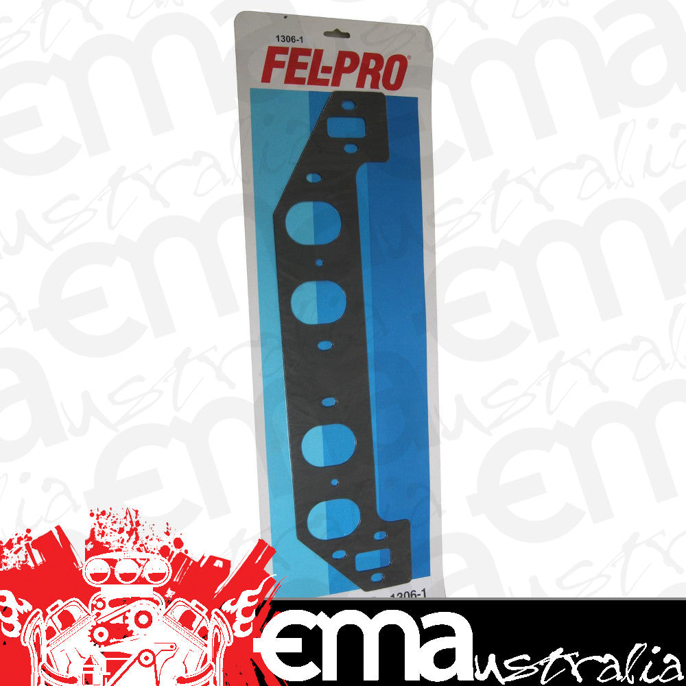 Fel-Pro Gaskets FE1306-1 Printoseal Intake Manifold Gasket Set Chev BB Oval Port .030"