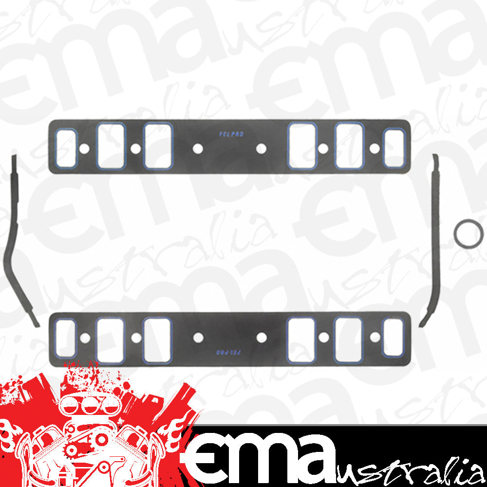 Fel-Pro Gaskets FE1356 Composite Intake Manifold Gasket Set Suit Pontiac 330-455 1.40" X 2.40" .060