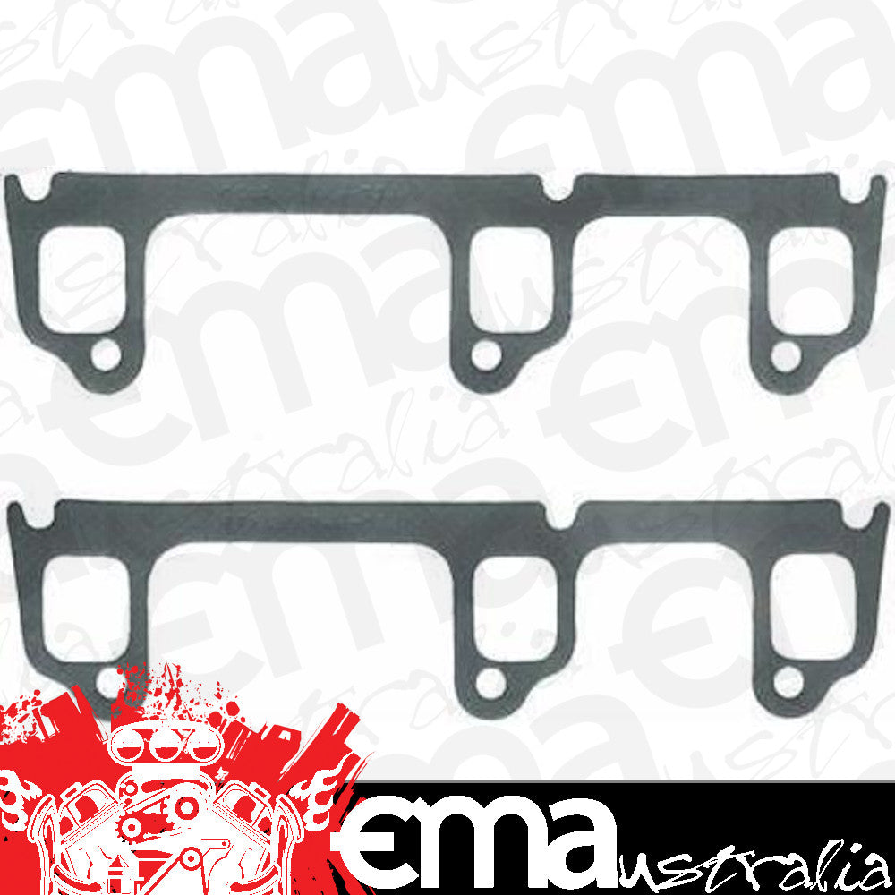 Fel-Pro Gaskets FE1400 Exhaust Header Gasket Set Rectangle Port Buick/GM V6 Fp 1400