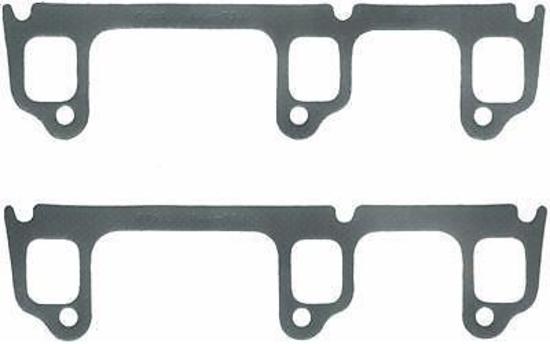 Fel-Pro Gaskets FE1400 Exhaust Header Gasket Set Rectangle Port Buick/GM V6 Fp 1400