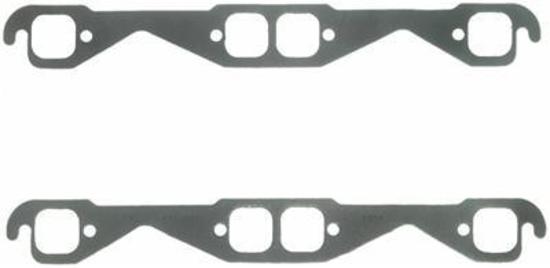 Fel-Pro Gaskets FE1404 Perforated Steel Exhaust Gasket Set Suit SB Chev Vortec 1.50" X 1.50"