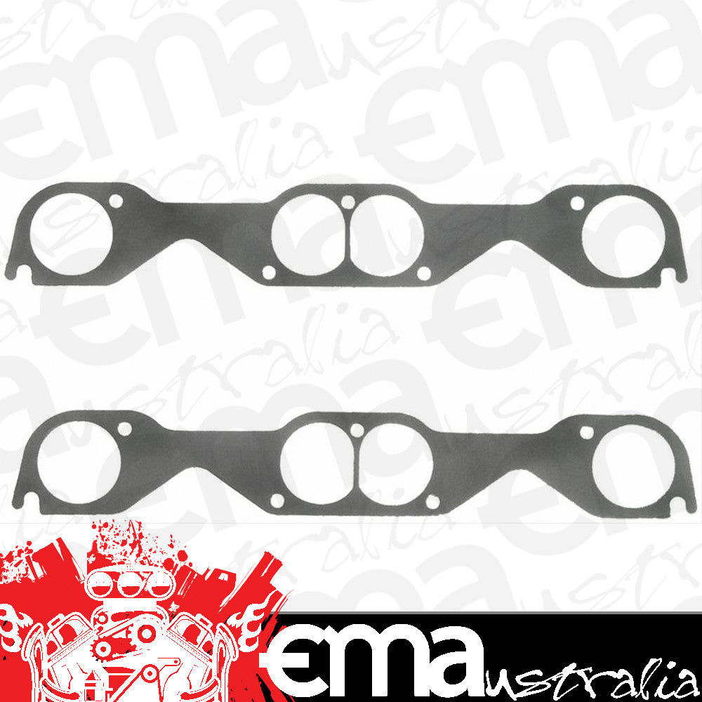 Fel-Pro Gaskets FE1408 Chev SB Performance Exhaust Header Gasket Set 2.19" Round Rort