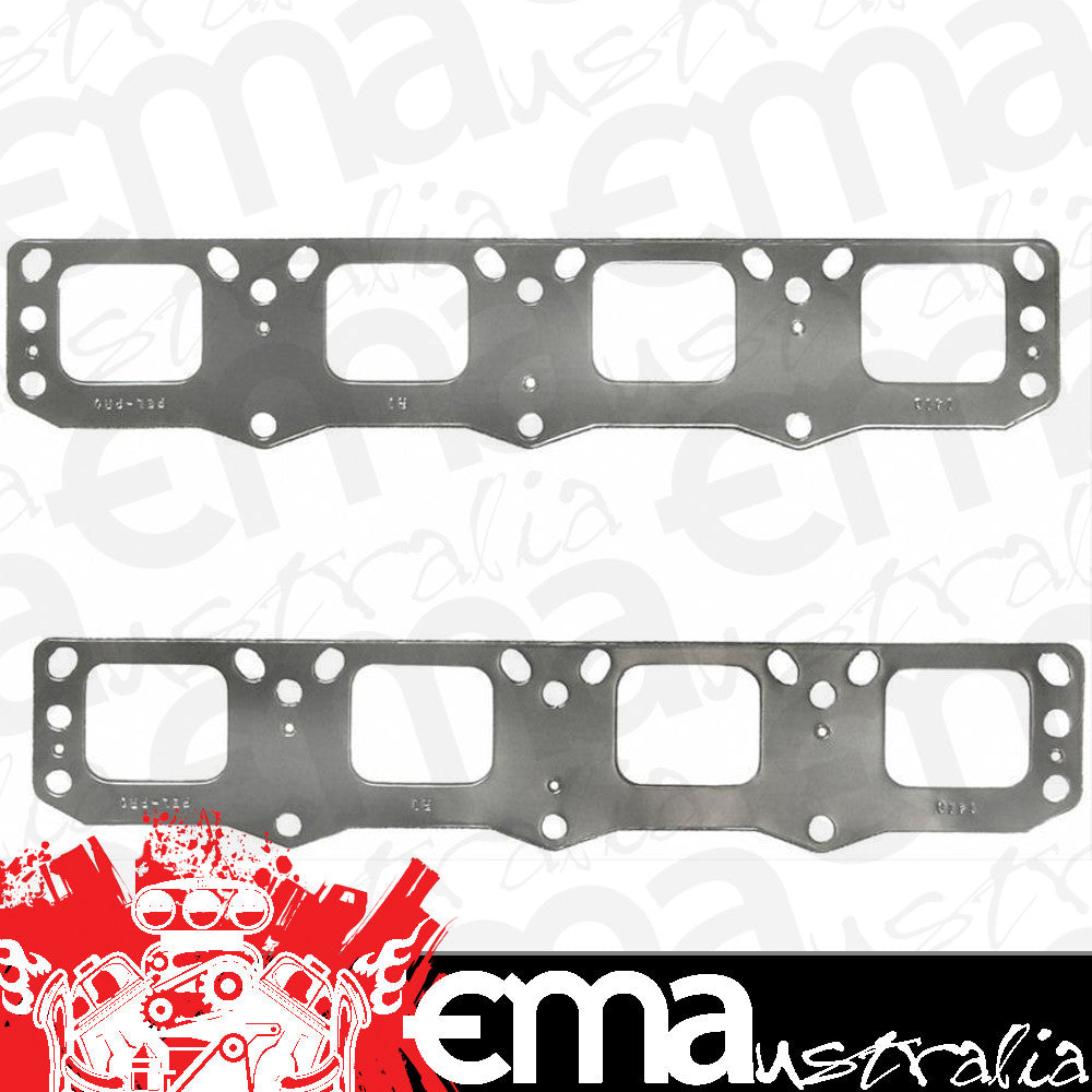 Fel-Pro Gaskets FE1418 Chrysler & Kb Hemi V8 Exhaust Header Gasket Set 2.50" X 1.80"