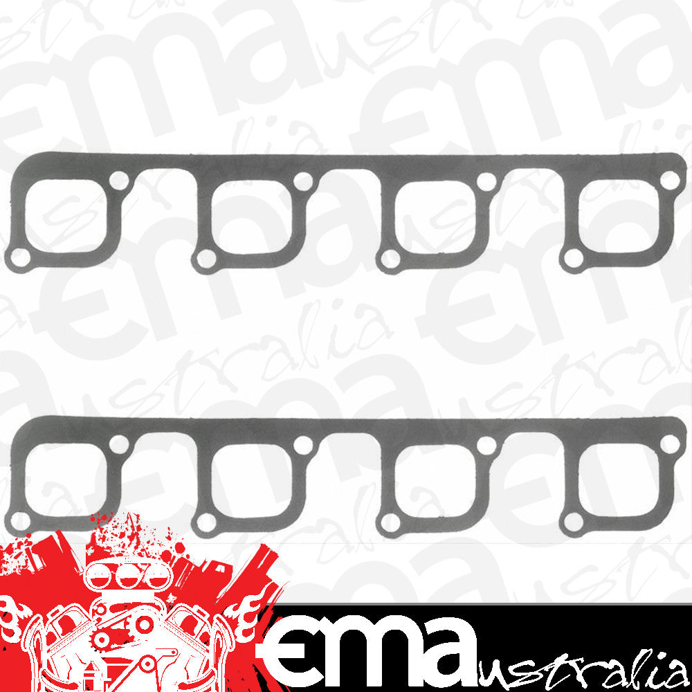 Fel-Pro Gaskets FE1433 Exhaust Header Gasket Set Ford Svo Yates Heads 1.86" X 1.68"