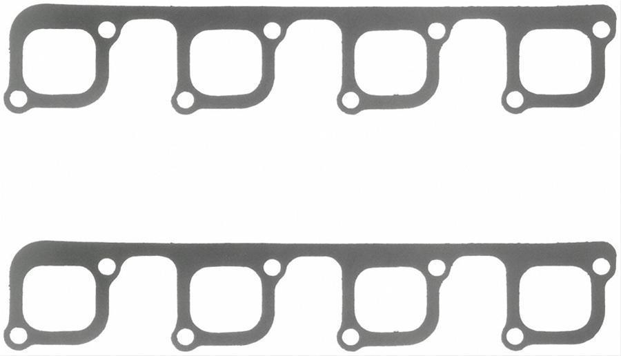 Fel-Pro Gaskets FE1433 Exhaust Header Gasket Set Ford Svo Yates Heads 1.86" X 1.68"