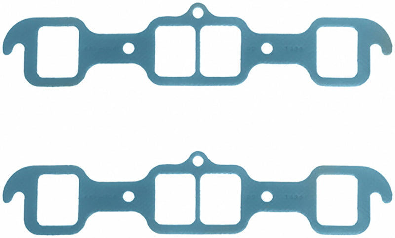 Fel-Pro Gaskets FE1439 Perforated Steel Exhaust Gasket Set Suit Oldsmobile 330-455 1.56" X 1.95"