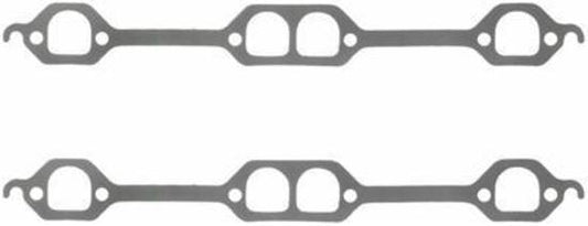 Fel-Pro Gaskets FE1470 Perforated Steel Exhaust Gasket Set Suit SB Chev Lt1, Lt4 & Vortec D-Port 1.39" X 1.41"