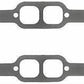 Fits Chev small block Gen 1 262-400 c.i.d Exhaust Header Gasket Set SB 18 Pro Action 1.74" X 1.60" Fel-Pro Gaskets FE1482