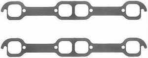 Fits Chev small block Gen 1 262-400 c.i.d Exhaust Header Gasket Set SB 18 Pro Action 1.74" X 1.60" Fel-Pro Gaskets FE1482