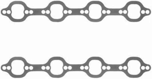 Fel-Pro Gaskets FE1487 Perforated Steel Exhaust Gasket Set Suit SB Ford 289-351W & Spread Bolt Pattern 1.42" X 1.62"