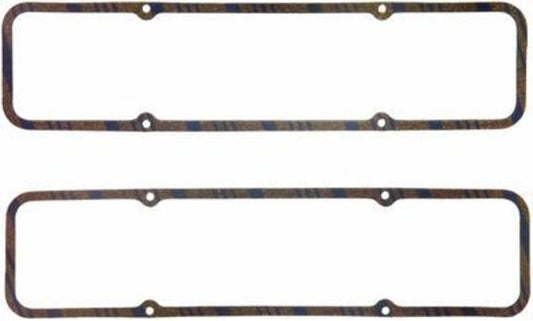 Fel-Pro Gaskets FE1604 Cork/Rubber Valve Cover Gaskets With Steel Core Suit SB Chev 262-400 5/16" Thick