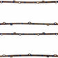 Fel-Pro Gaskets FE1606 Chev BB Valve Cover Gasket Set Blue Stripe Cork/Rubber