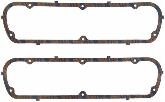 Fel-Pro Gaskets FE1613 Valve Cover Gaskets Ford Windsor 289-351 Blue Stripe Cork/Rubber