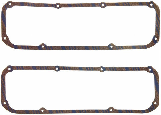 Fel-Pro Gaskets FE1615 Ford 289-351W Valve Cover Gasket Set Blue Stripe Cork/Rubber