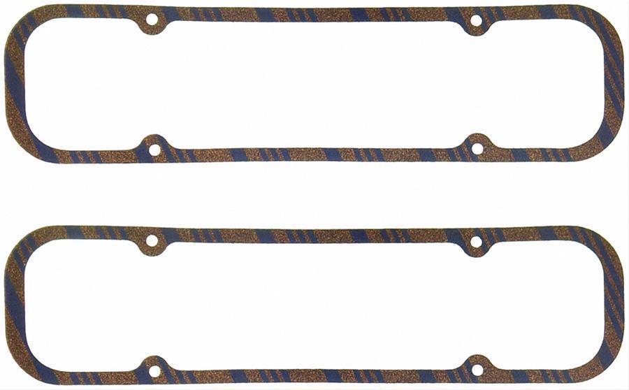 Fel-Pro Gaskets FE1622 Pontiac 326-455 Blue Stripe Cork/Rubber Valve Cover Gasket Set