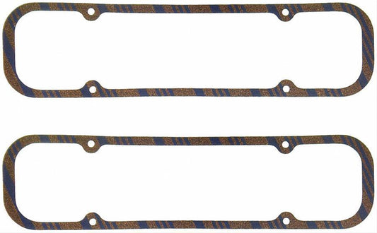 Fel-Pro Gaskets FE1622 Pontiac 326-455 Blue Stripe Cork/Rubber Valve Cover Gasket Set