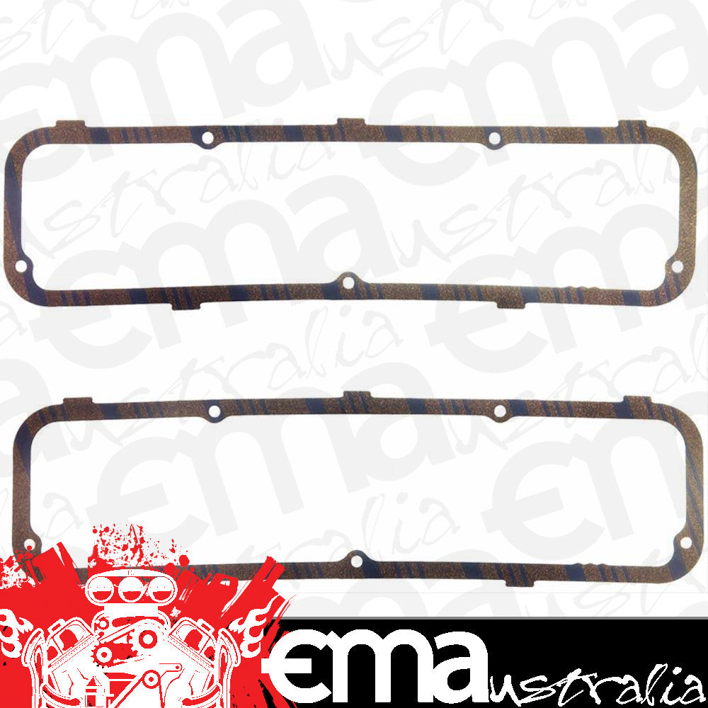 Fel-Pro Gaskets FE1632 Valve Cover Gasket Set Cork/Rubber Suit Ford BB 390-428 FE