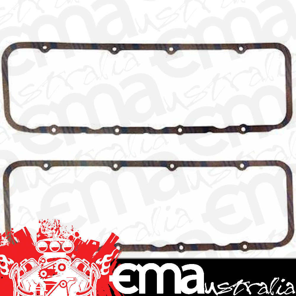 Fel-Pro Gaskets FE1634 Chev BB Cork/Rubber Valve Cover Gaskets With Steel Core