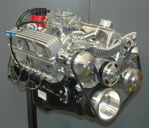 Engine Master Australia 383STROKER430HP 383Stroker430HP EMA - Chevrolet 383 Stroker Engine 430HP w/ Alloy Heads A/C & P/S Serpentine Kit