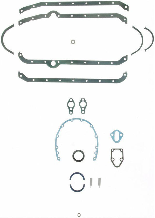 Fel-Pro Gaskets FE17120 Marine Gasket Conversion Set Suit Chev SB With 2 Piece Rear Seal