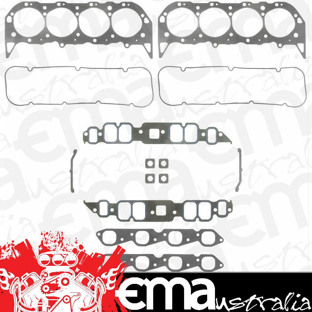 Fel-Pro Gaskets FE17201 Chev BB Gen Vi 454 Cid Marine Top End Gasket Set