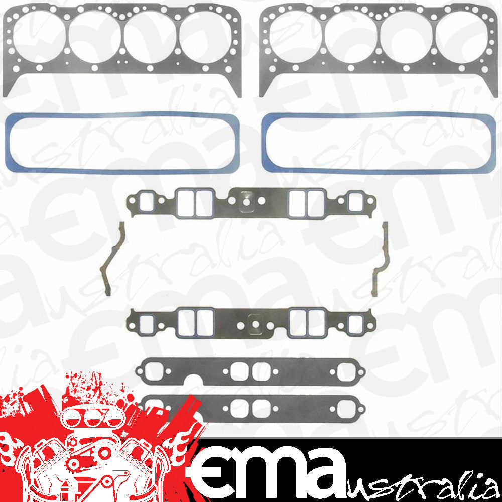 Fel-Pro Gaskets FE17214 Top End Marine Gasket Set Suit Chev SB 5.0/5.7L 4" Bore