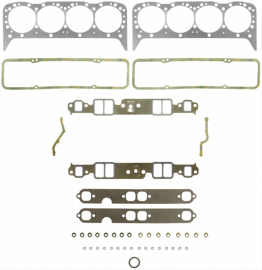 Fel-Pro Gaskets FE17230 Marine Top End Gasket Set Suit Chev SB 5.7L/350 V8 1986-96